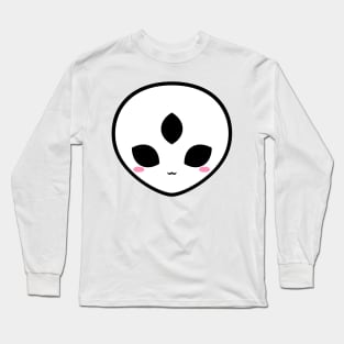 Cute Three Eyes Alien Long Sleeve T-Shirt